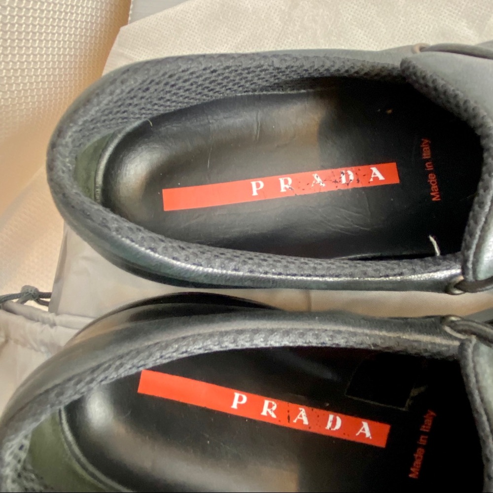 Prada black loafer/driver w/ Prada hardware Size 5 - Picture 7 of 8